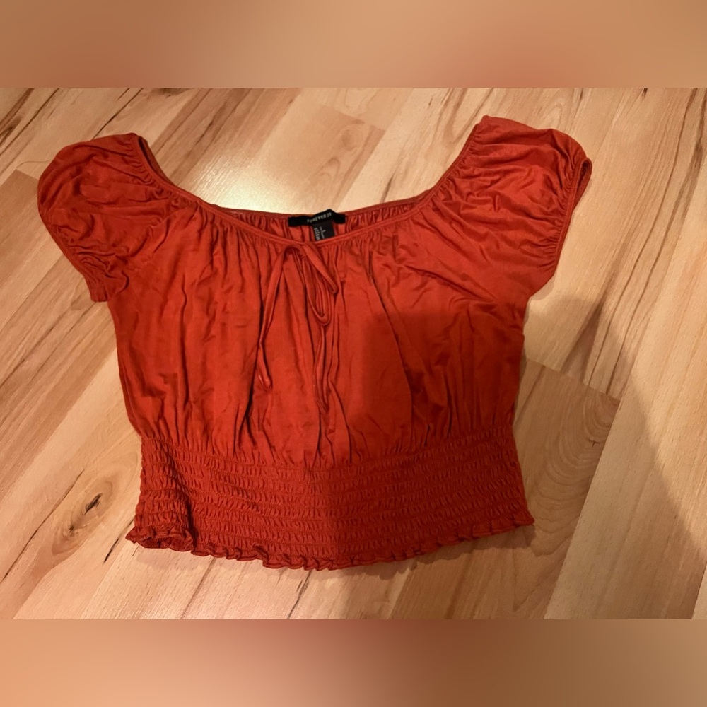Forever 21 cropped shirt